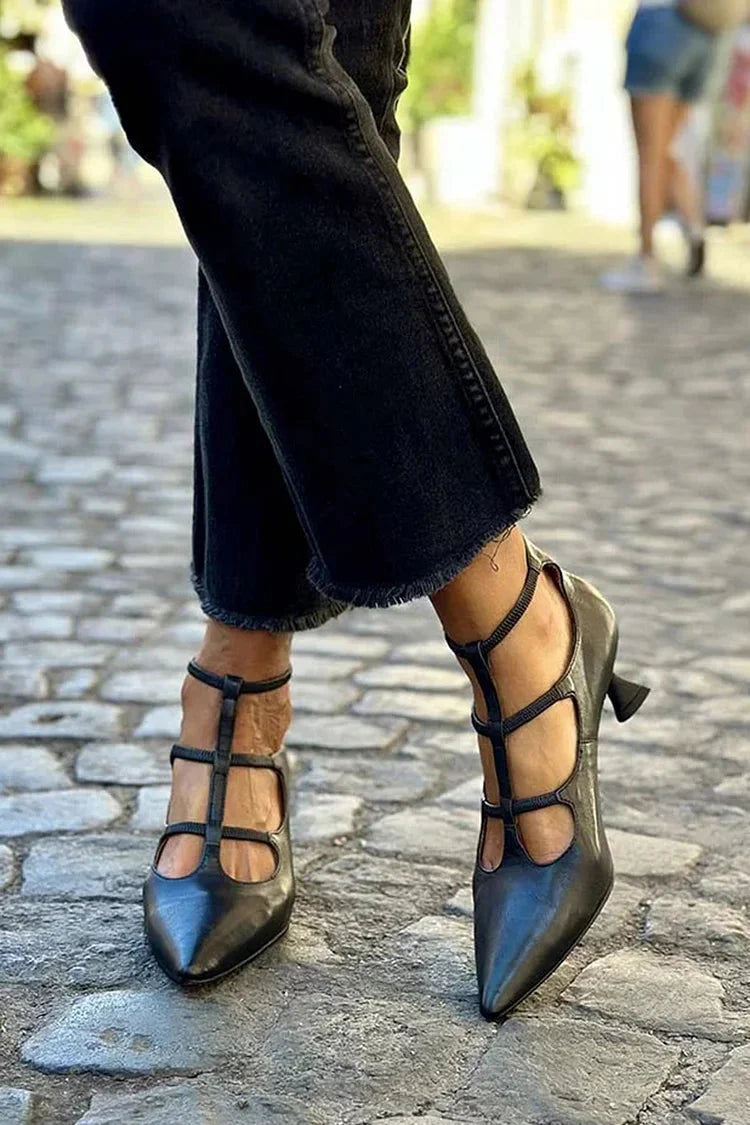 Harmony - Elegant Pumps With Straps