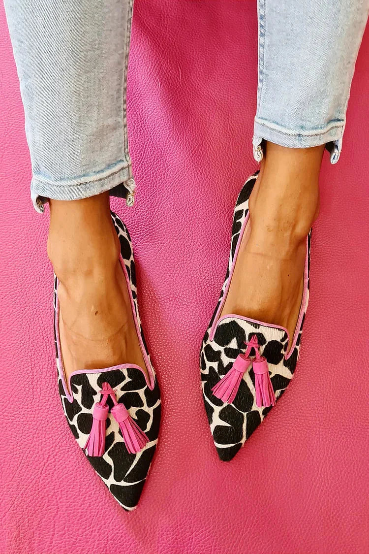Alexis - Pointed Loafer With Tassels