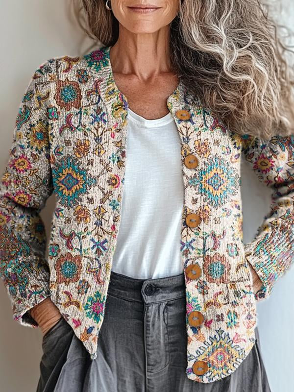 Isabella | Stylish Exotic Pattern Jacket for a Unique Style