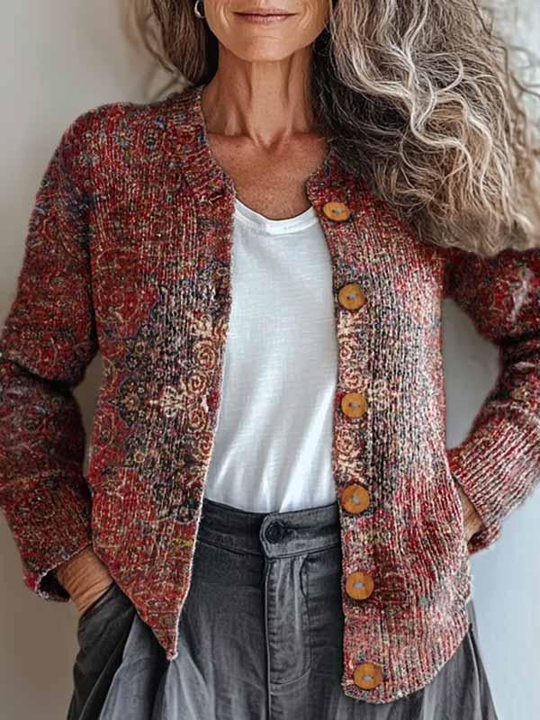 Maren | Bohemian Pattern Jacket - Stylish and Unique Perfect for Fall