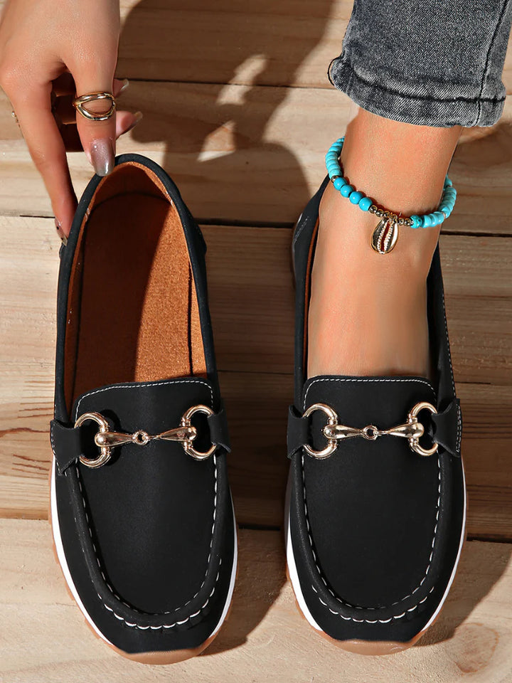 Isla | Chain Detail Loafers