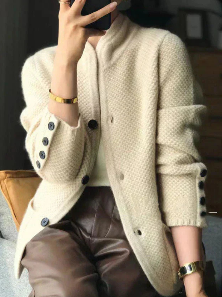 Claire | Cashmere Blend Cardigan