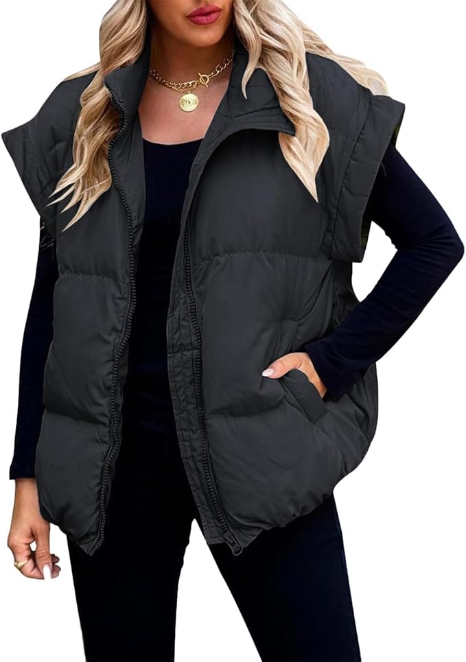 Charlotte™ – Soft Warm and Comfortable Short Puffer Jacket with Long Sleeves