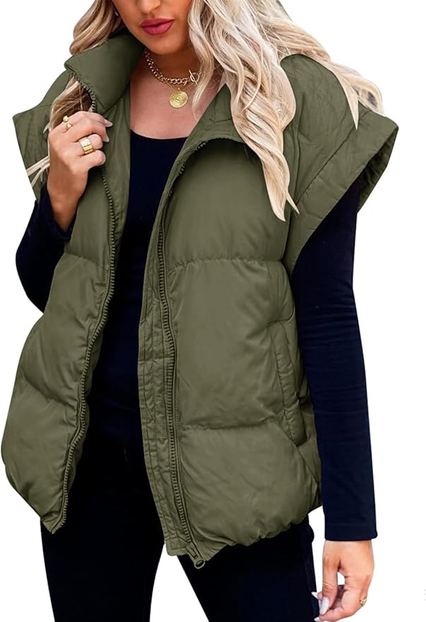 Charlotte™ – Soft Warm and Comfortable Short Puffer Jacket with Long Sleeves