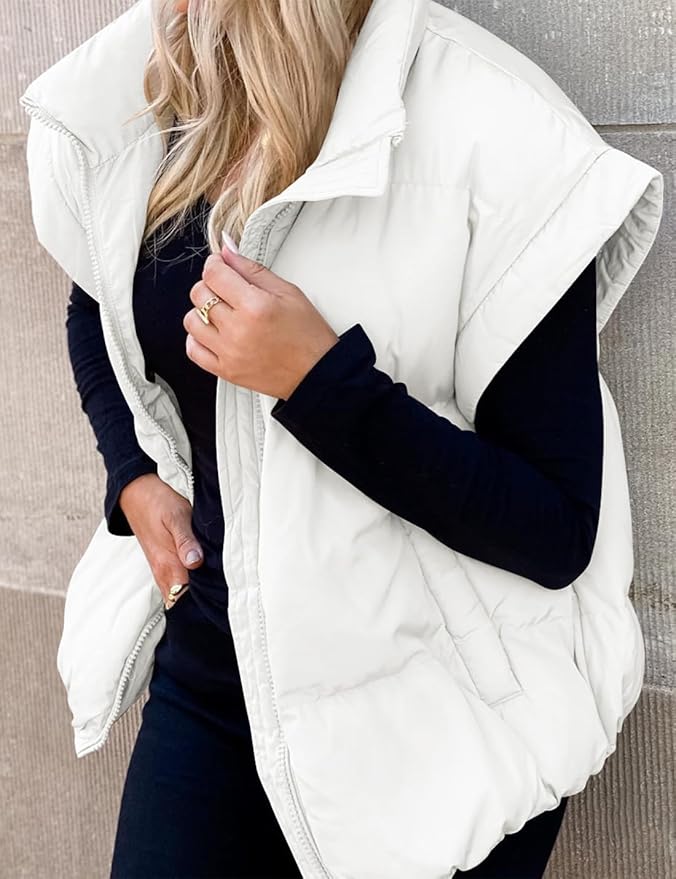 Charlotte™ – Soft Warm and Comfortable Short Puffer Jacket with Long Sleeves