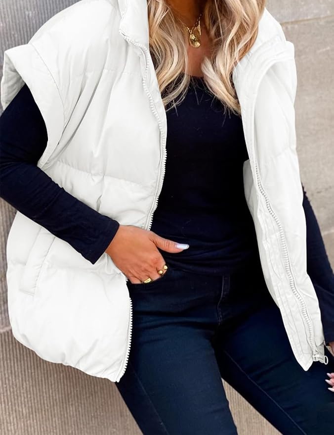 Charlotte™ – Soft Warm and Comfortable Short Puffer Jacket with Long Sleeves