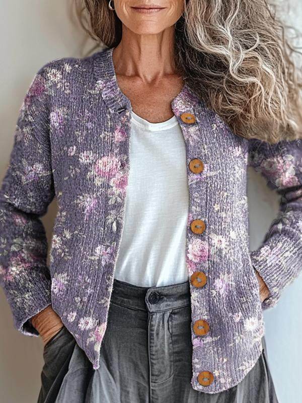 Johanne | Elegant Floral-Inspired Jacket for a Stylish Look