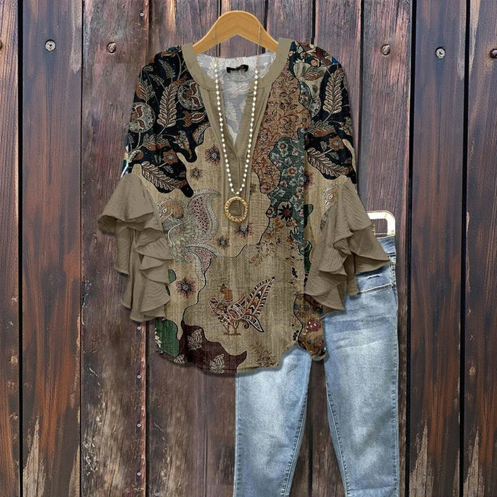 Charming Party Blouse - Perfect and Flowy