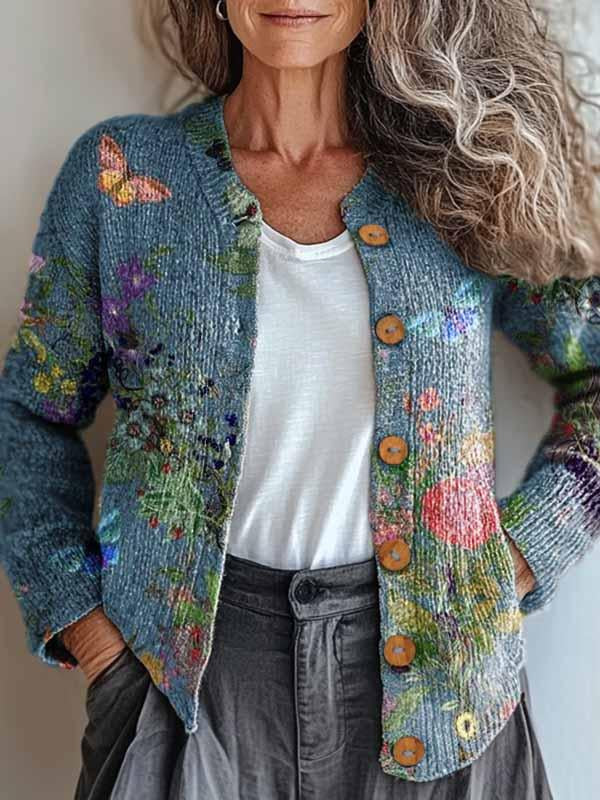 Aurora | Flower Dream Jacket - Elegant and Comfortable for Everyday