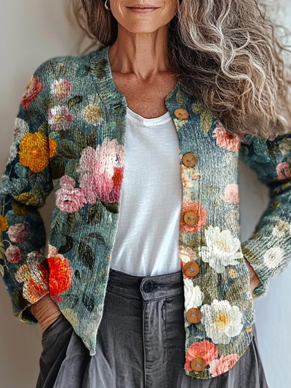 Ellen | Elegant and romantic floral jacket for any occasion