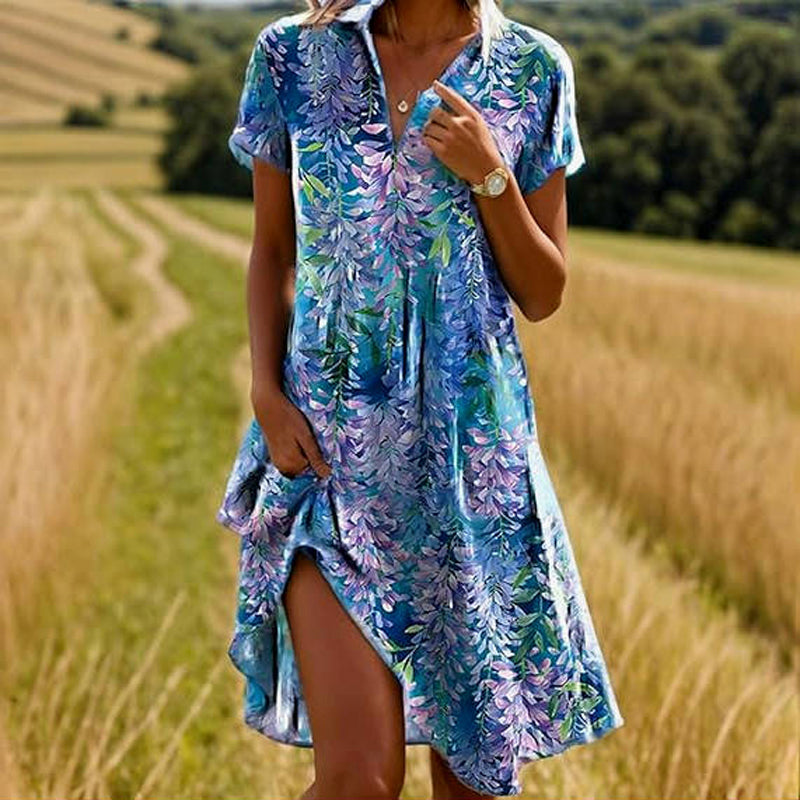 Holiday Elegant Dress - Loose Fit