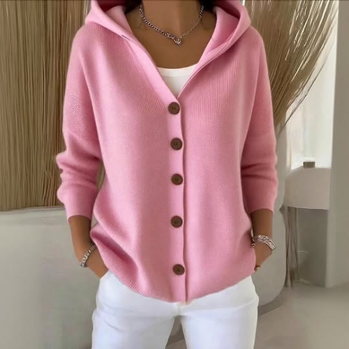 Cartoon Hooded Lightweight Cardigan, Fashionable and Comfortable Daily Essential
