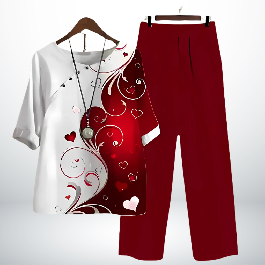 Ava | Stylish Two-Piece Outfit for Elegant Occasions