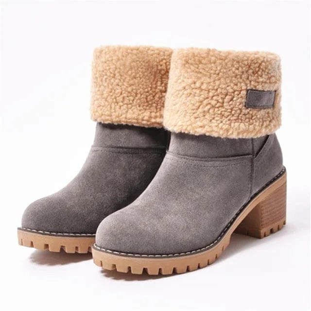 Chloe | Mid-Calf Wool Boots