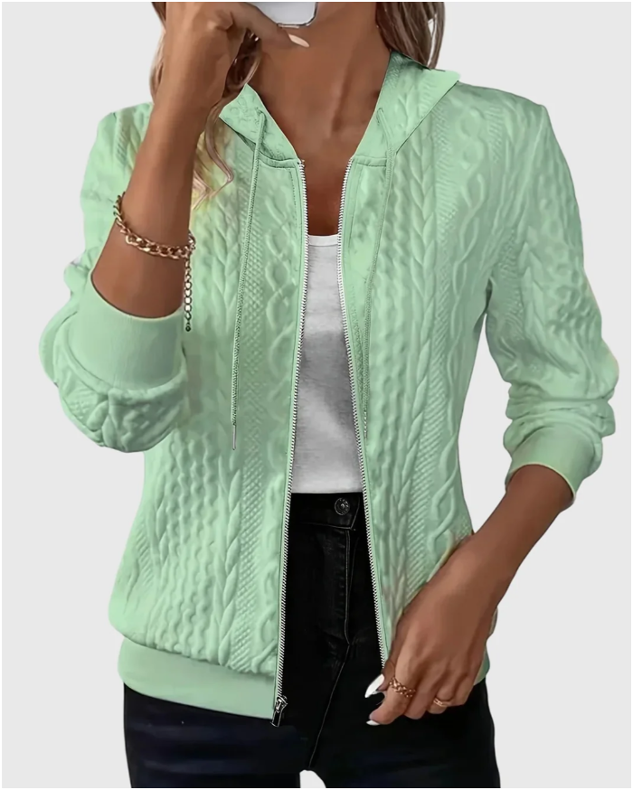 Jenna | Hoodie with Zipper