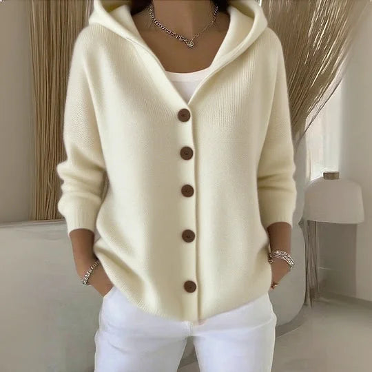 Cartoon Hooded Lightweight Cardigan, Fashionable and Comfortable Daily Essential