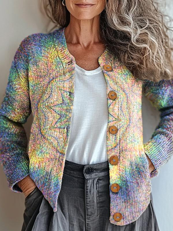 Luna | Soft Pastel Rainbow Jacket for a Stylish Look