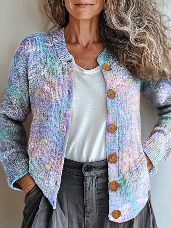 Kari | Sweet Pastel Patterned Jacket - Perfect for Spring