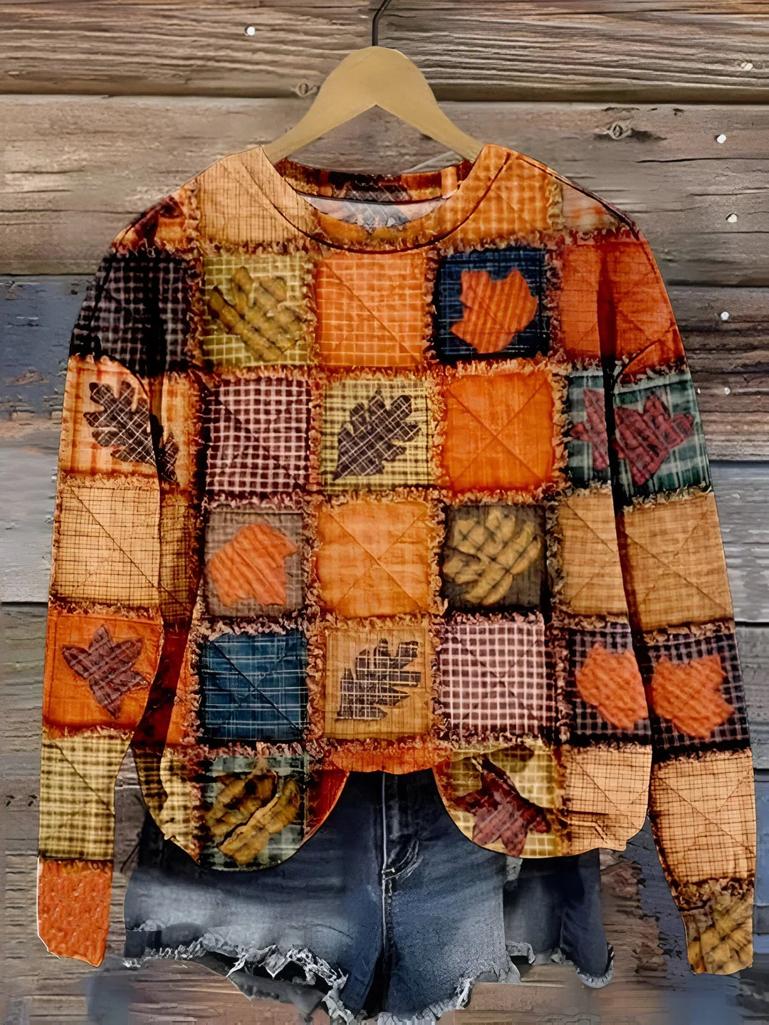 Piper | Comfortable Soft Patchwork Sweater for Stylish Comfort