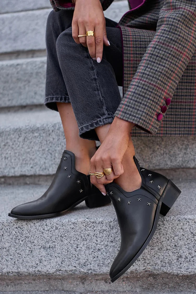Taylor | Ankle Boot With Star Details