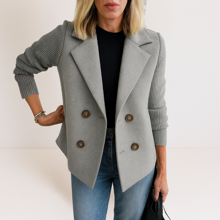 Eva| Sweater Blazer
