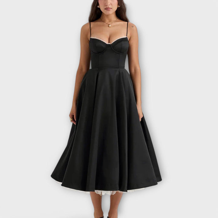 Mélie – Light Summer Dress with Corset Detail