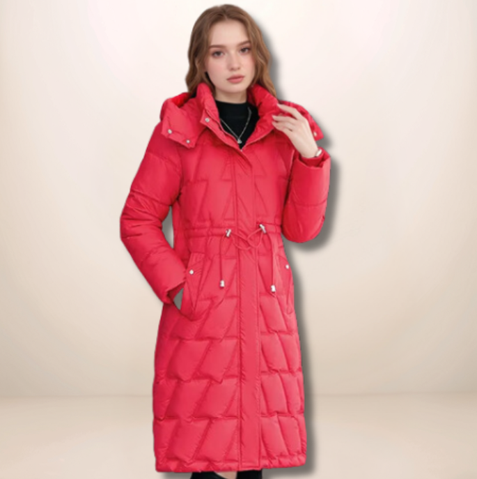 Lucia | Quilted Long Jacket