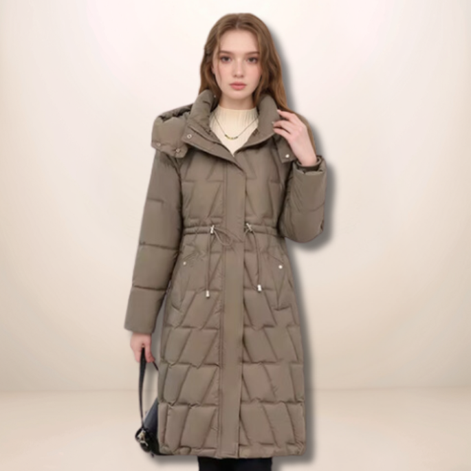 Lucia | Quilted Long Jacket