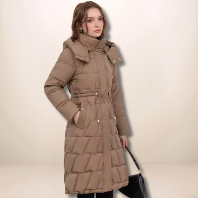 Lucia | Quilted Long Jacket