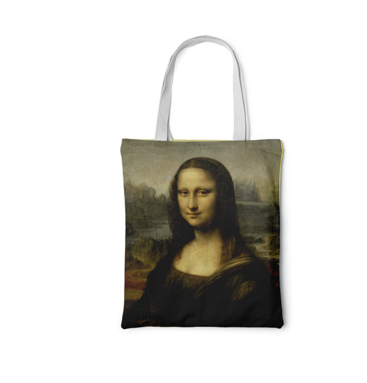 Clara | Sunflower Canvas Bag – Creative Art Self-Portrait Shoulder Bag & Personal Pouch