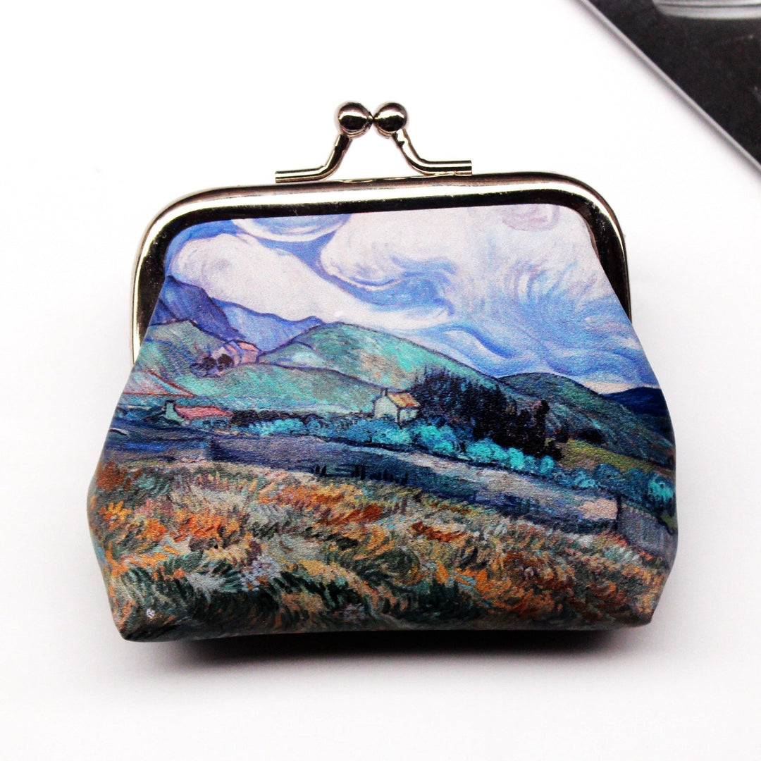 Violet | Van Gogh Art Mini Coin Purse