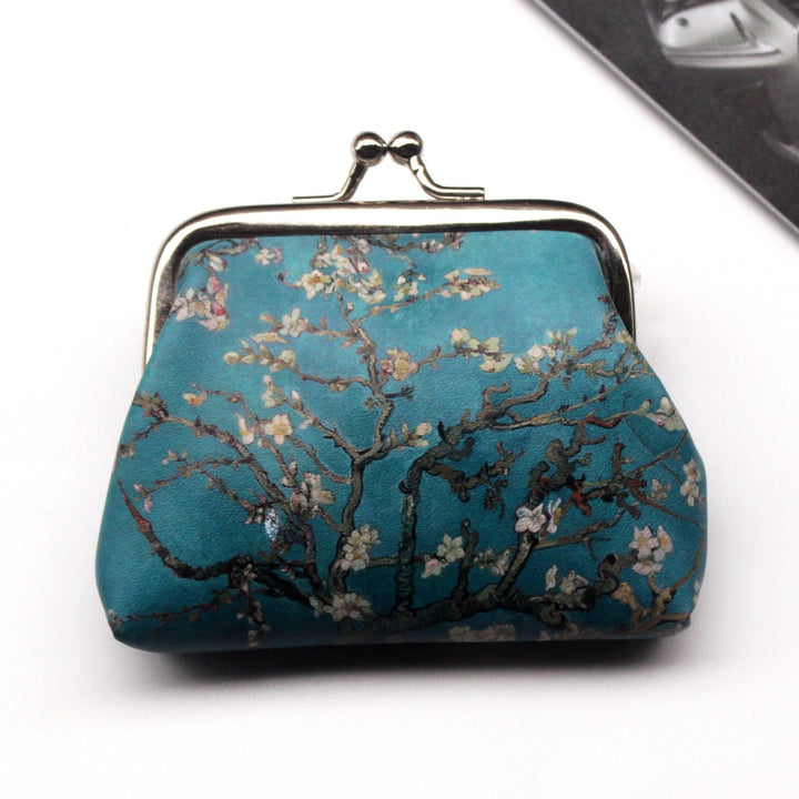 Violet | Van Gogh Art Mini Coin Purse
