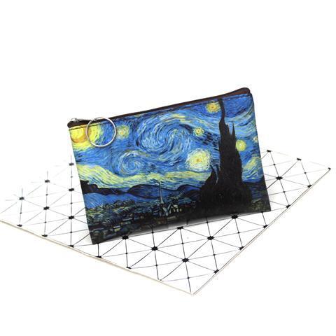 Beatrice | Coin Purse – Small Square Oil Painting Bag