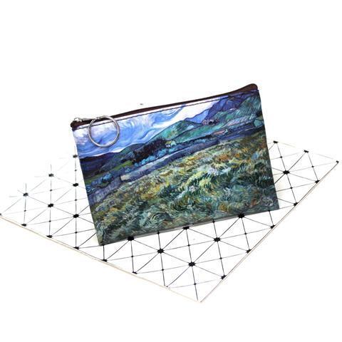 Beatrice | Coin Purse – Small Square Oil Painting Bag