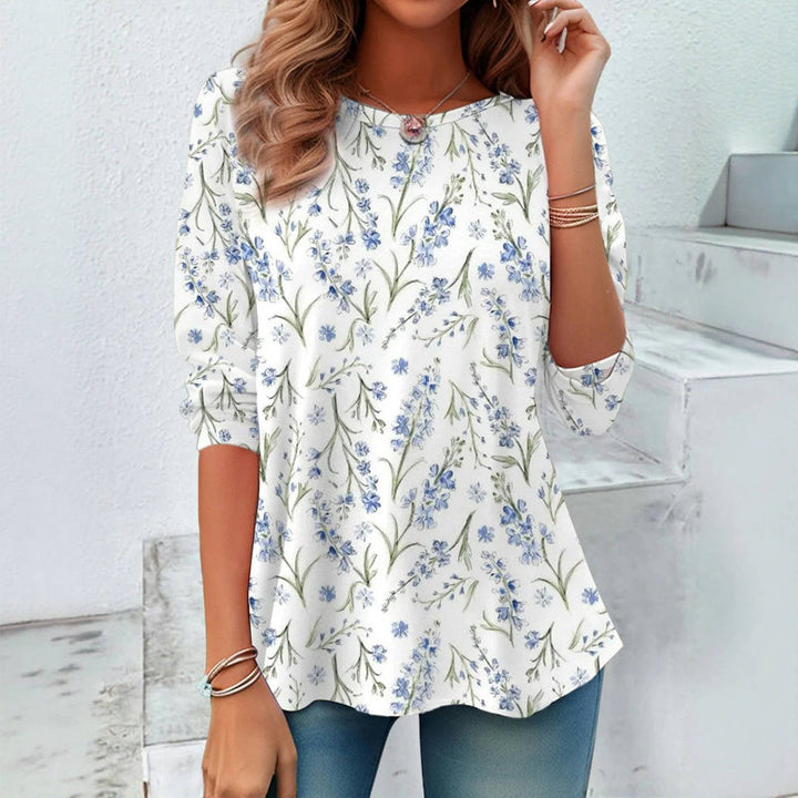 Elegant Night Blouse - Loose Fit and Sophisticated