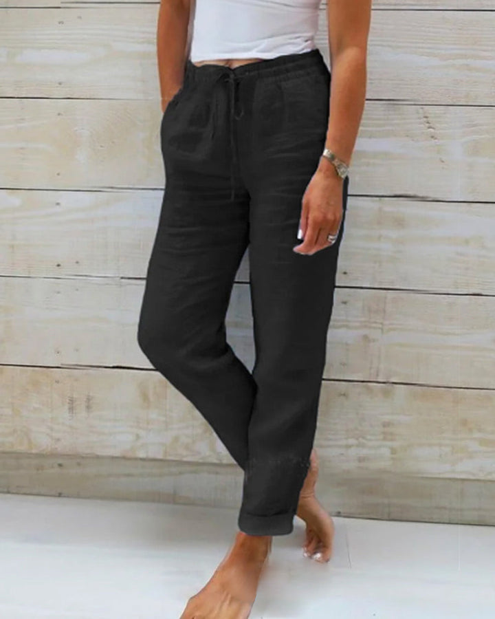 Leah | Elegant Casual Pants for a Comfortable and Trendy Style