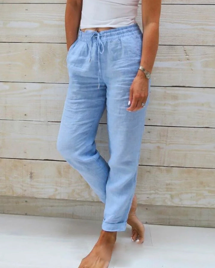 Leah | Elegant Casual Pants for a Comfortable and Trendy Style