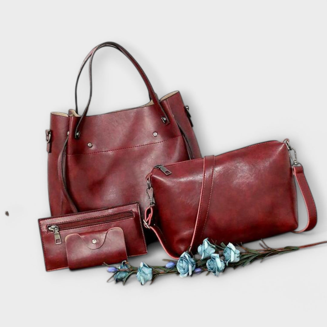 Isolde- 4-Piece Vintage Bag Set