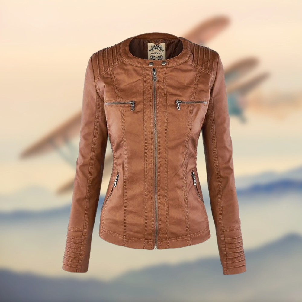 Ainsley™ - The Stylish and Sustainable Vegan Jacket