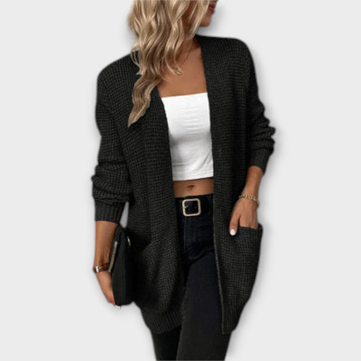 Nancy – Casual Knit Cardigan with Pockets