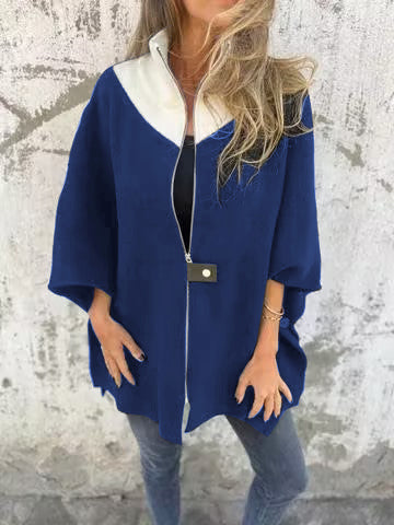 Alessia | Exclusive Stand Collar Half-Zip Jacket - Limited Edition