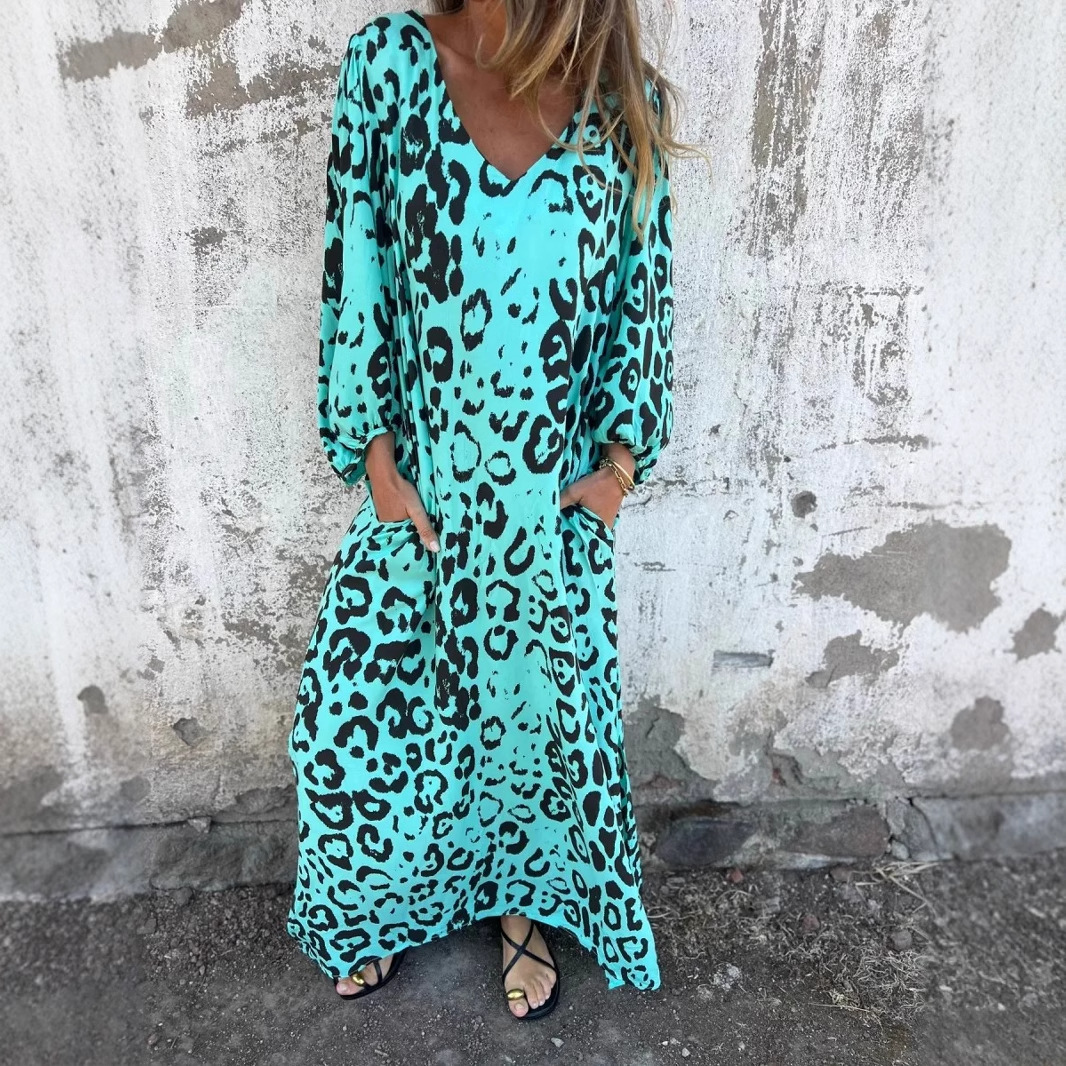 Denise™ - LEOPARD PRINT DRESS
