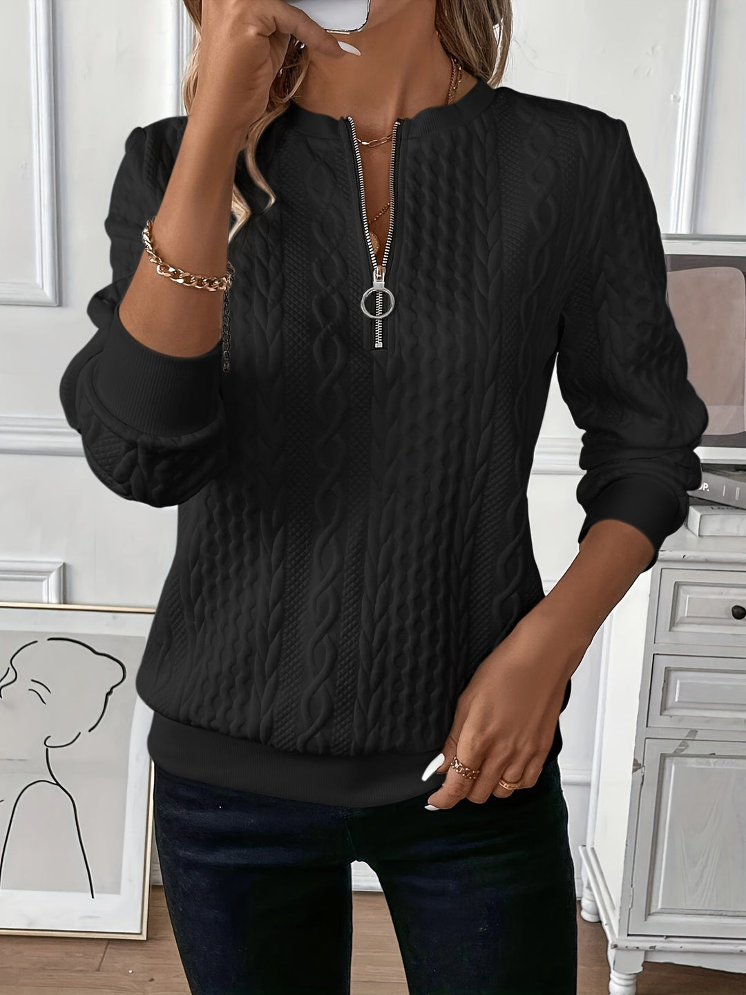 Bambi | Zip-Up Hoodie for a Trendy Look