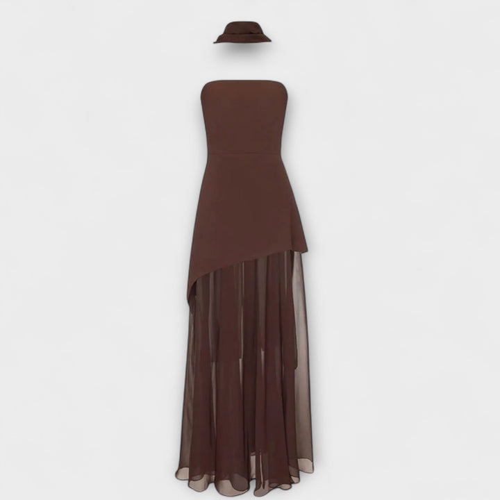 Goldie - Maxi Dress Made of Chiffon