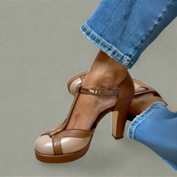 Crisel | Elegant and Comfortable Heel Sandals