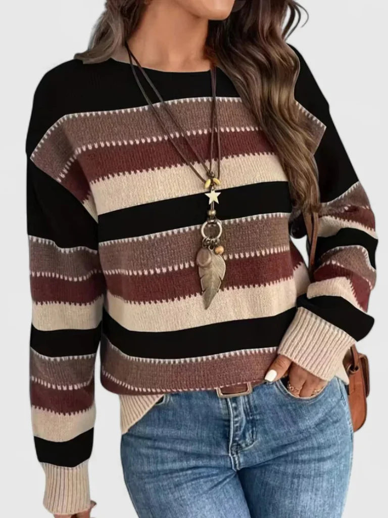 Dusty | Stripped Pullover