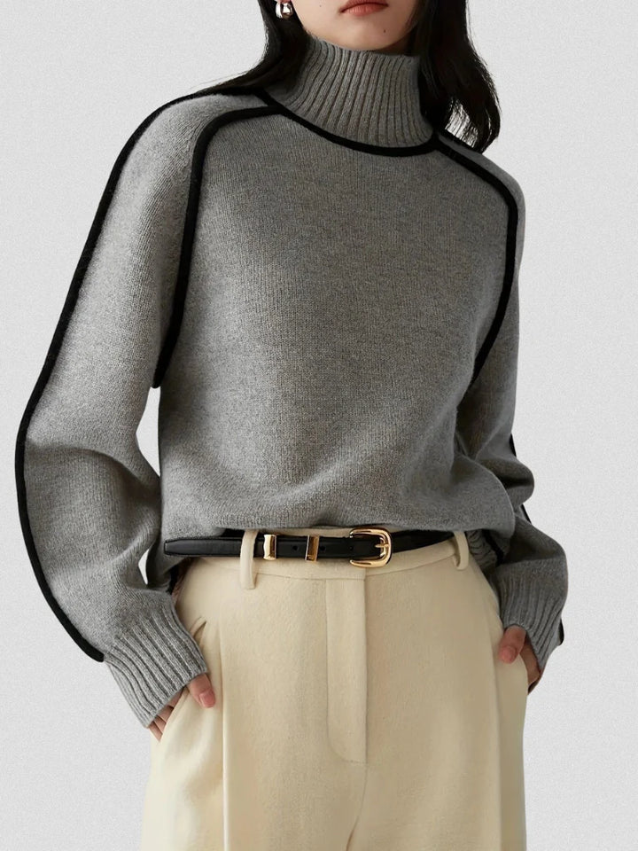 Eloise | Contrast Sweater