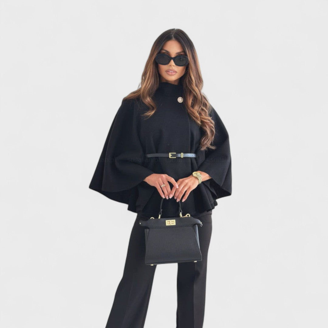 Lea | Chic Butterfly Jacket with Belt