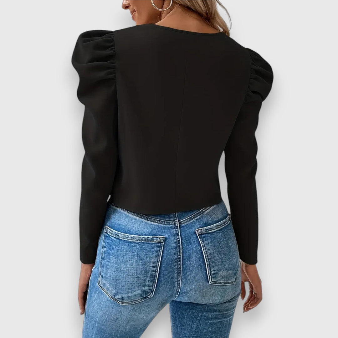 Lucia – Jacket With Balloon Sleeves