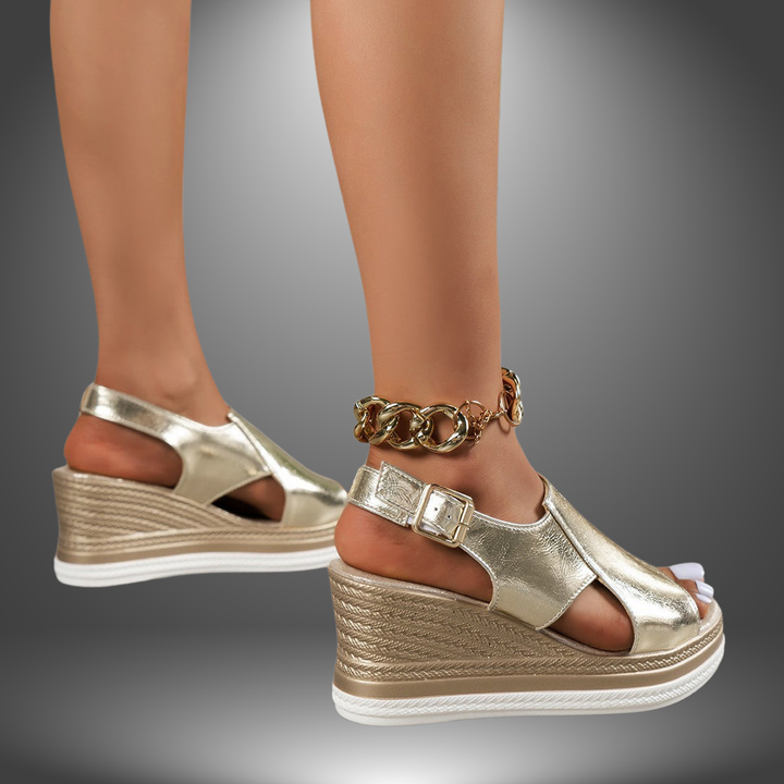 Grace | Platform Wedge Sandals